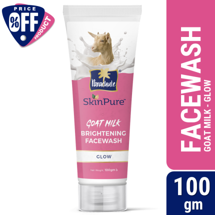 Parachute SkinPure Goat Milk Brightening Facewash is an innovative skincare solution enriched with the goodness of goat milk.