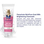 Parachute SkinPure Goat Milk Brightening Facewash is an innovative skincare solution enriched with the goodness of goat milk.